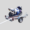 Remorque Lider Porte Moto 39401 – PTAC 500 kg – Transport sécurisé 1 ou 2 motos