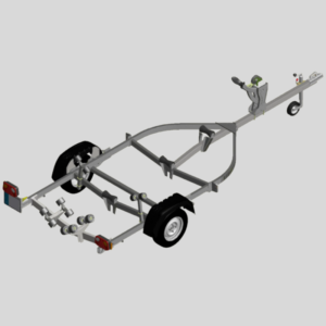 Multi‑rouleaux OCEANE 5–6 m – PTAC 750 kg, sans frein