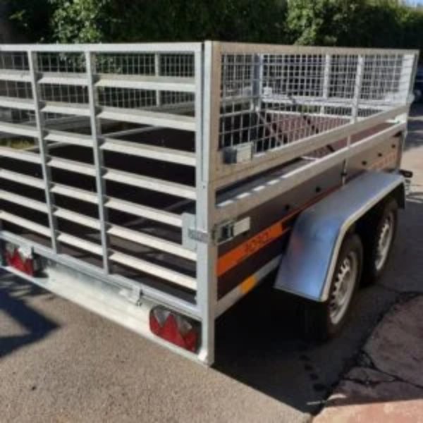 Remorque bagagère BORO Niewiadow BOK725D – PTAC 750 kg – neuve