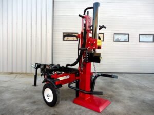 Fendeuse de bûches FH24T thermique sur remorque livré neuve avec garantie 2ans