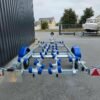 Porte‑bateau Galaxy GT16 / G2703 – 3 500 kg, 3 essieux, multi‑rouleaux
