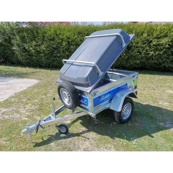 Remorque alicante – capot abs – roue de secours neuve livré avec garantie 2ans