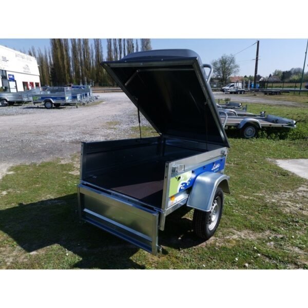 Remorque alicante – capot abs – roue de secours neuve livré avec garantie 2ans