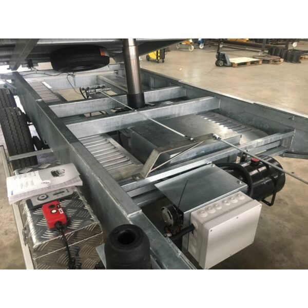 Remorque benne avant-train – avant rond – neuve avec garantie 2 ans