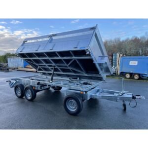 Remorque benne avant-train – avant rond – neuve avec garantie 2 ans