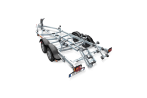 Remorque freinée OCEANE OC322S-80 – PTAC 3200 kg avec rampe & rouleaux de quille