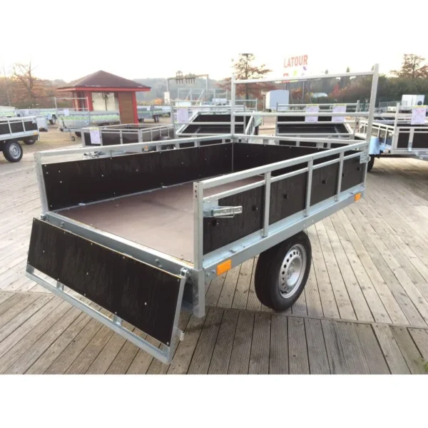 Remorque Sorel Nordika N205B – 194×130 cm – PTAC 500 kg