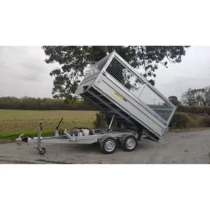 Remorque benne 2,7 T – caisse 260×150 ou 300×180 cm, double essieu